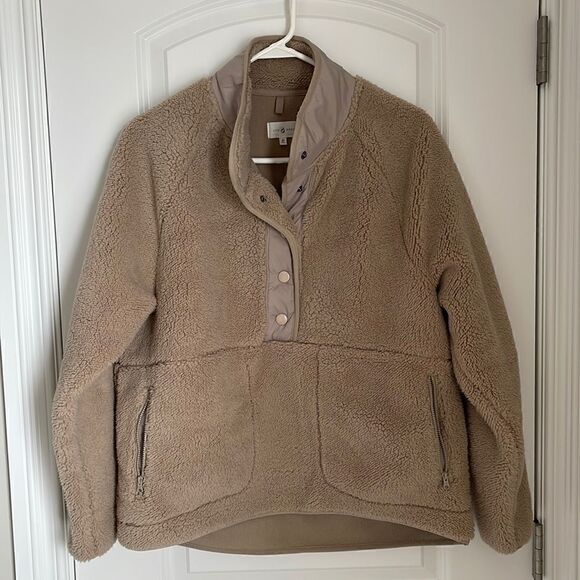 LOFT Lou & Grey Pullover Fleece Jacket/Sweatshirt Size Medium - Picture 1 of 4